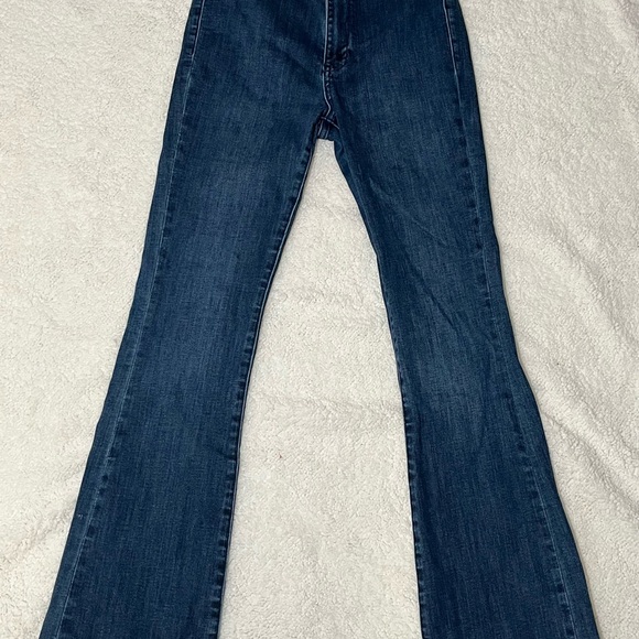Pilcro Denim - Pilcro Dark Blue Flare Jeans